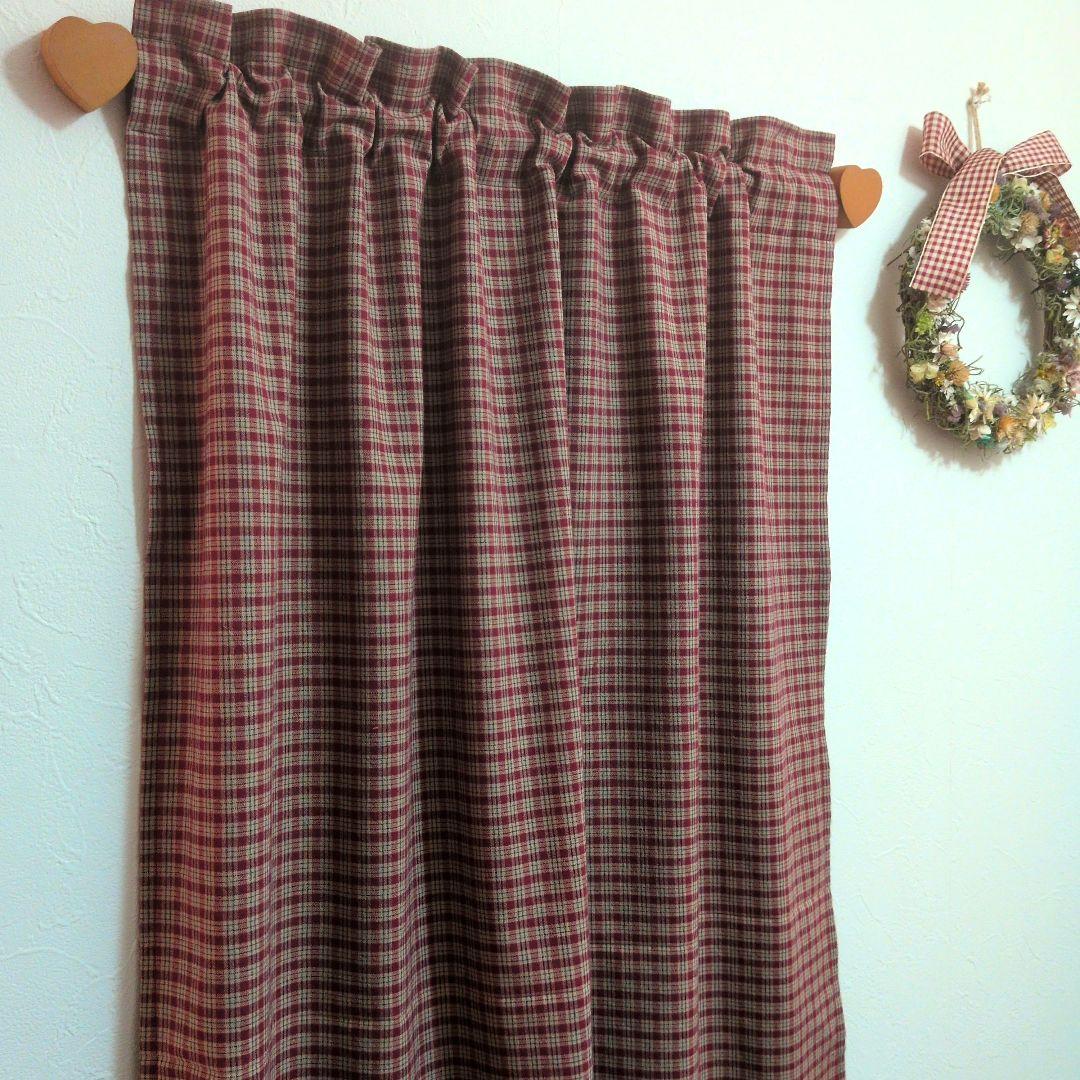 【みっふぃー様♡専用ページ】ハンドメイド♡カフェカーテン♡4枚