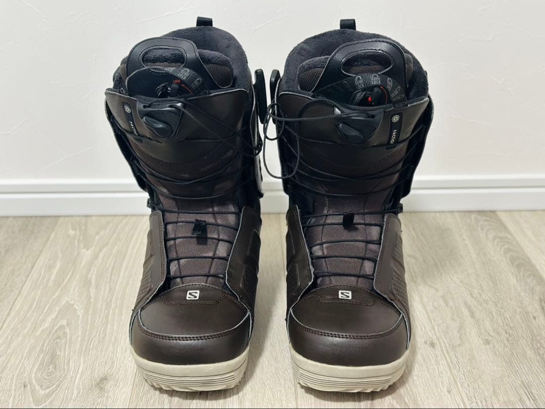 SALOMON サロモン　スノーボード　ブーツ　ブラウン　27センチ