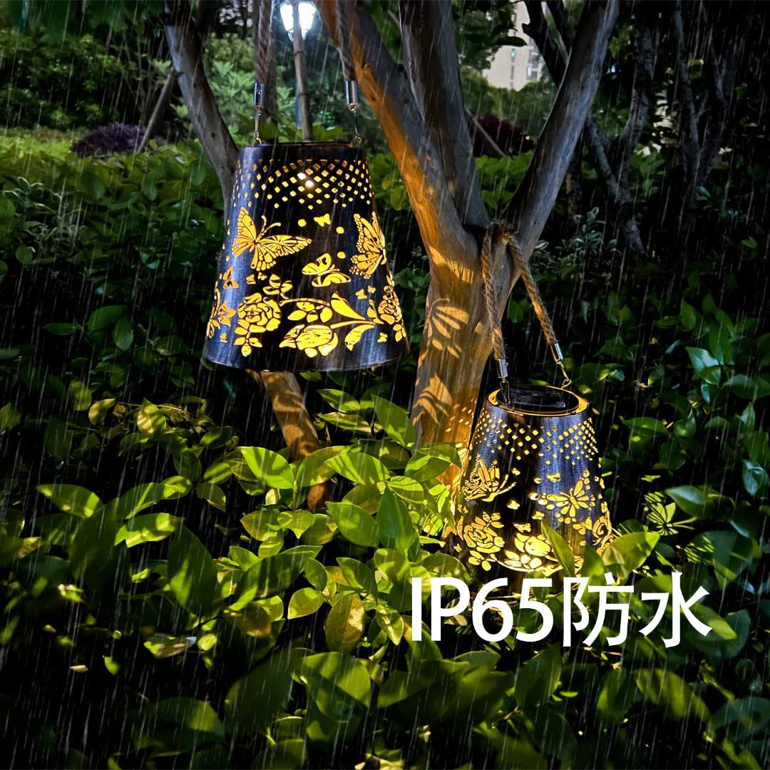 ☆幻想的な雰囲気を醸し出し　高級感　金属製ランタン　照明