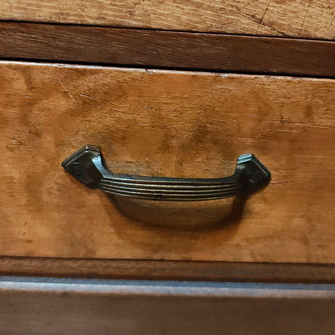 違い棚　本棚　食器棚　木製棚　ガラス棚　昭和レトロ