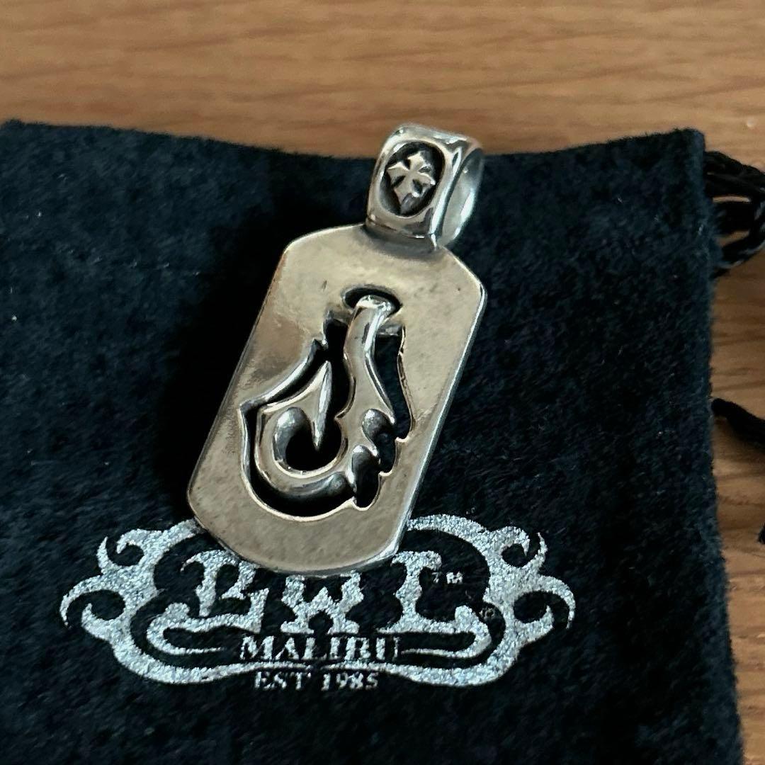 BWL ビルウォールレザー　フィッシュフック ドッグタグ　ペンダントトップ