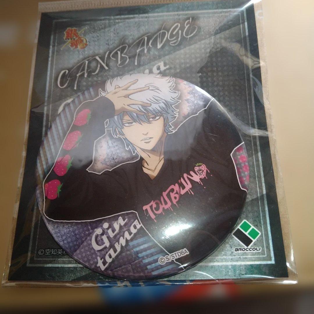 銀魂　アニメイト限定　缶バッジ　坂田銀時　ストリートver.　新品未開封