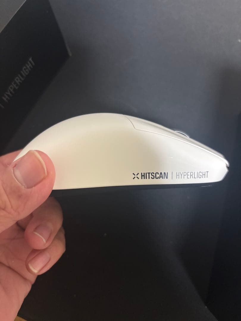 HITSCAN HYPERLIGHT マウス 本体 ホワイト