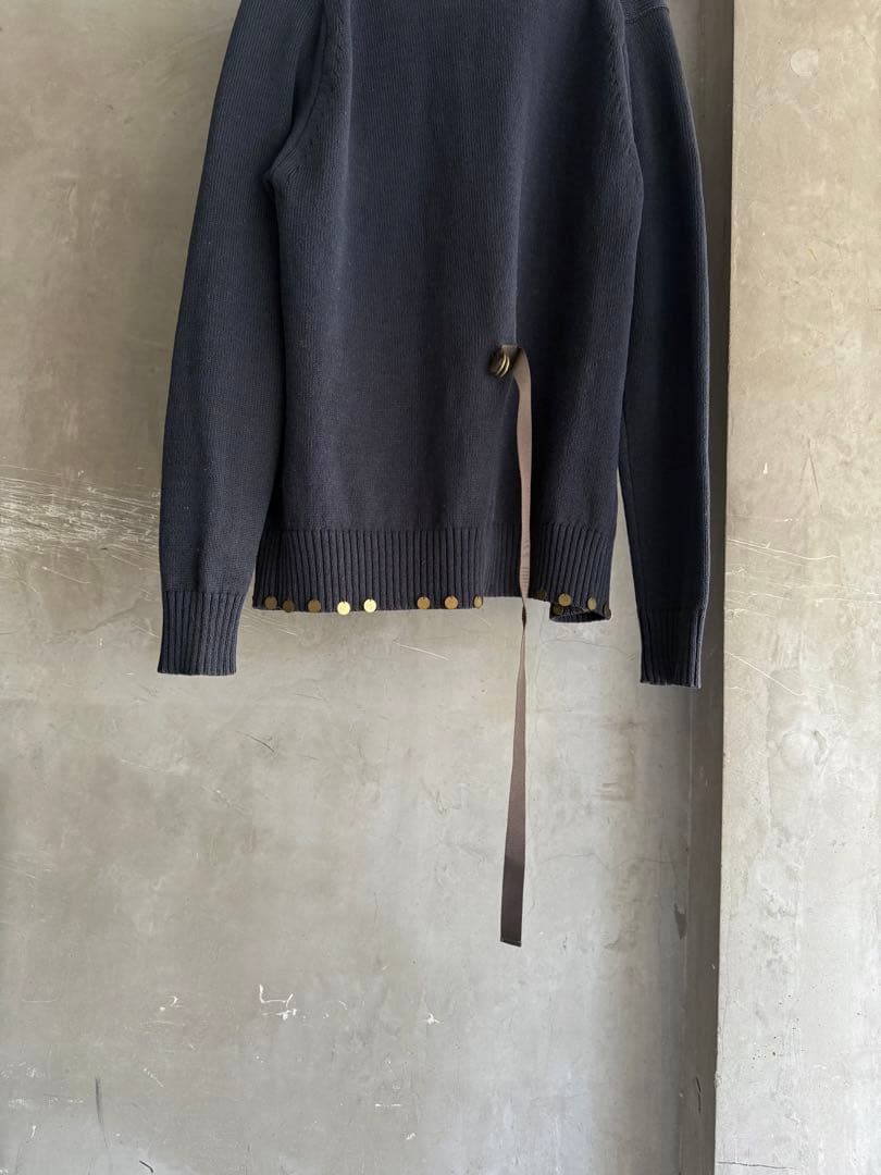 トップス Kolor 17SS Archive Side Belted Cardigan