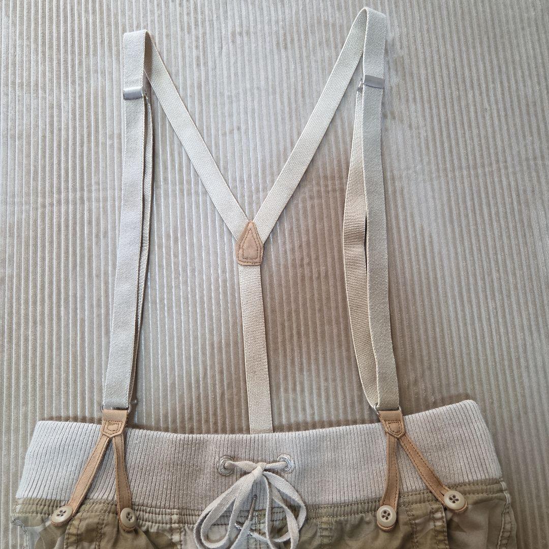 【GOA　ゴア】　ジップスライダースカート　ロング　2WAY　サスペンダー　S