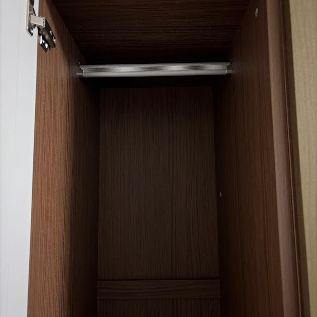 ニトリ NITORI クローゼット ワードローブ ミラー付き