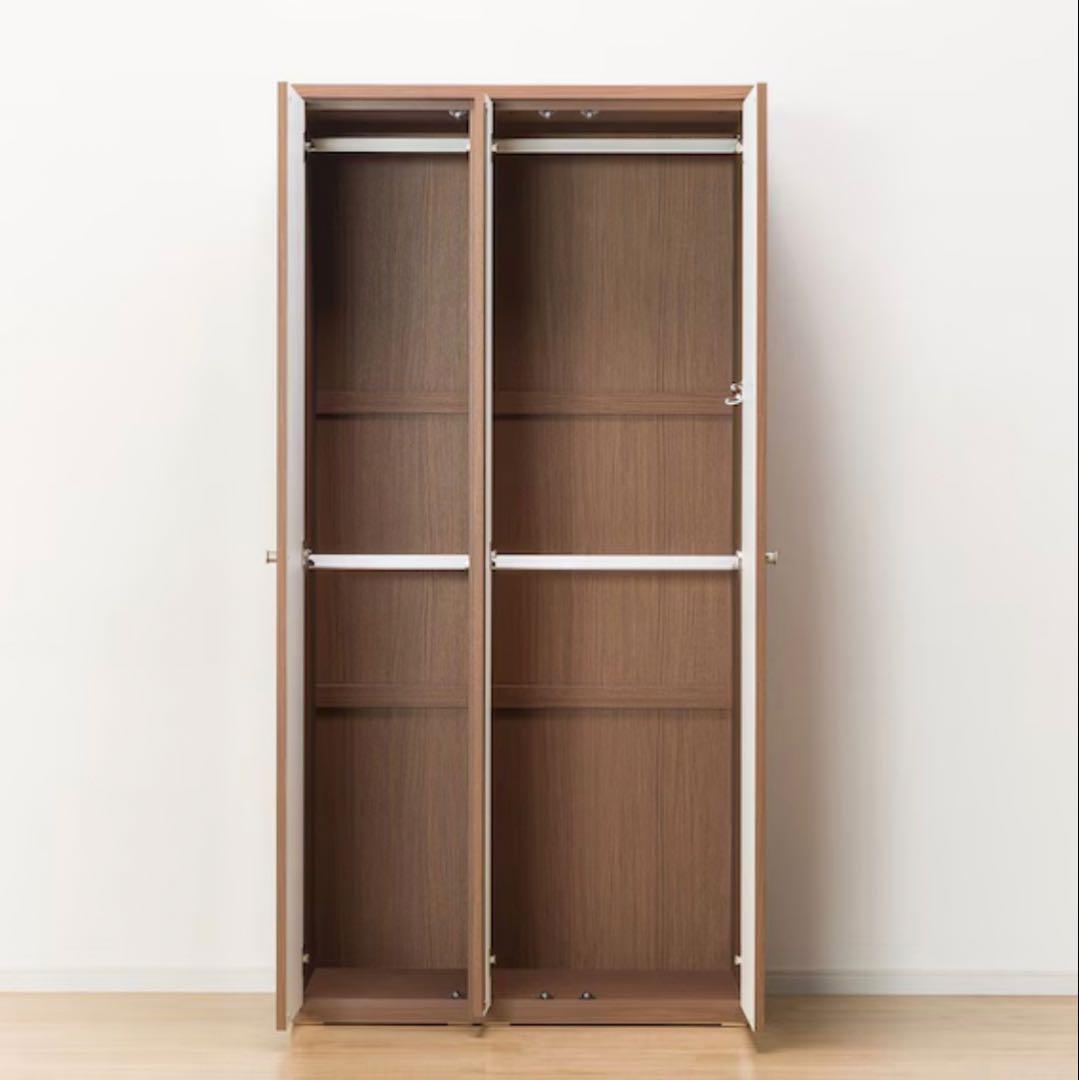 ニトリ NITORI クローゼット ワードローブ ミラー付き