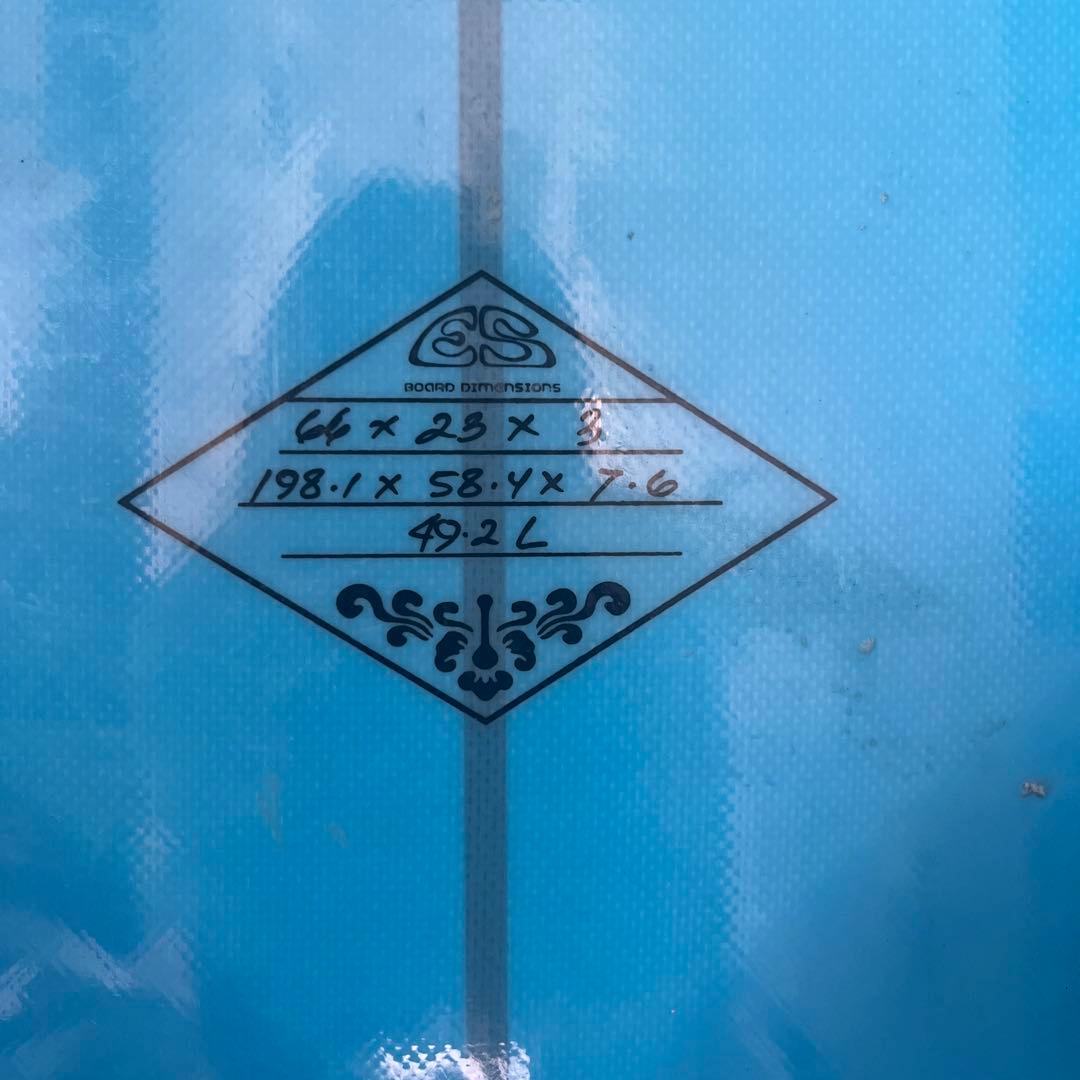 サーフボード　ミッドレングス　7.6