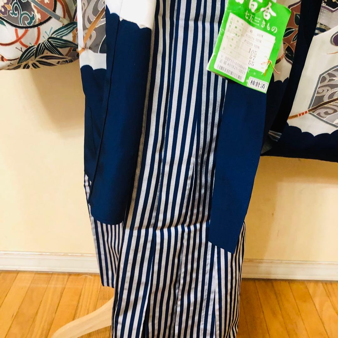 七五三五歳‼️完全️フルセット❤️ 豪華未使用タグ付き‼️日本男子凛々しい鷹豪華刺繍