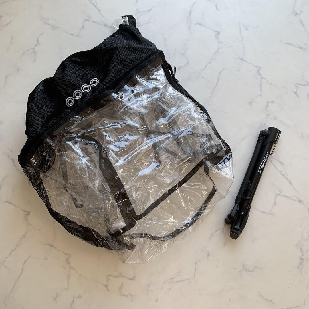 AirBuggy レッドベビーカー 5点式ハーネス