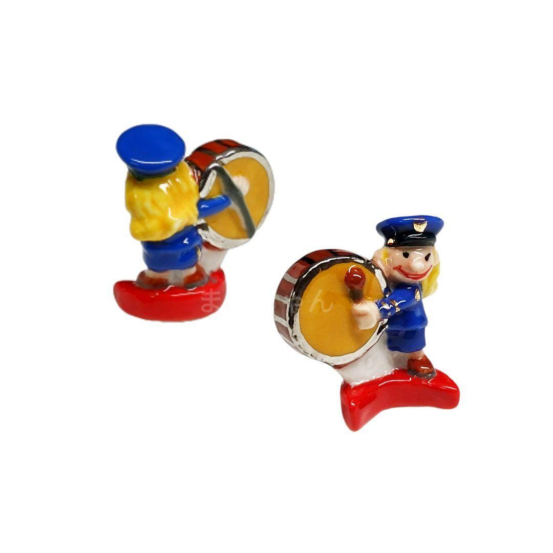 【新品・未使用】フランスの街の音楽隊　パレード　金彩　フェーヴ12点　送料込み