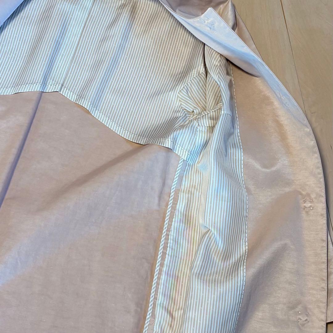 トゥモローランド　ノーカラーコート　コクーン　スプリングコート