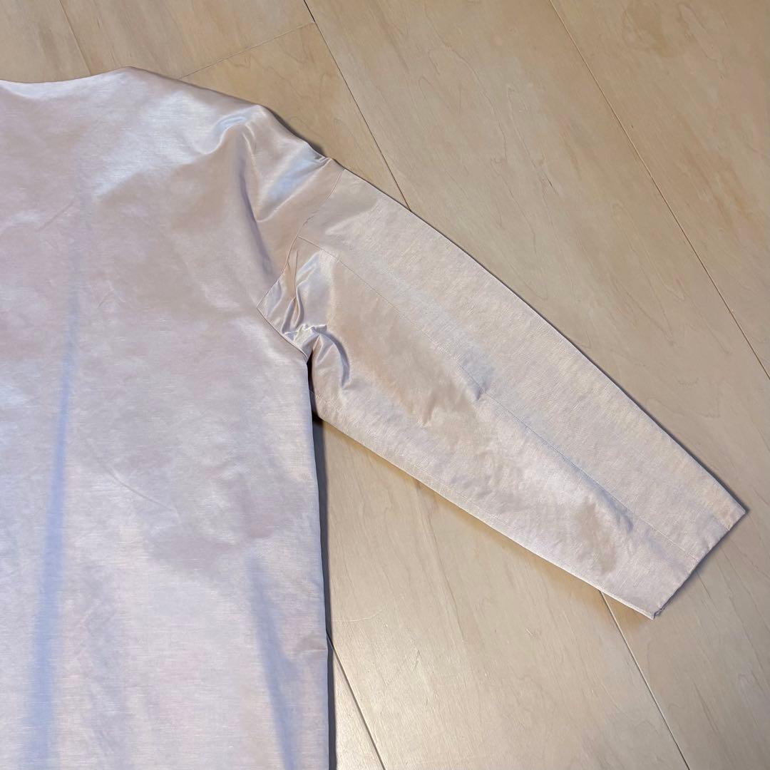 トゥモローランド　ノーカラーコート　コクーン　スプリングコート