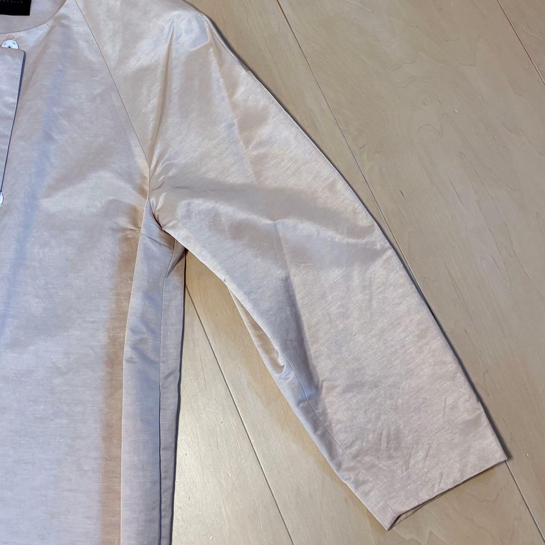 トゥモローランド　ノーカラーコート　コクーン　スプリングコート