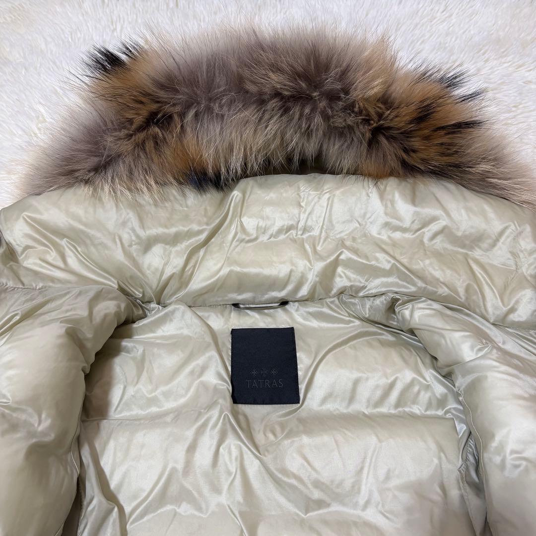 TATRAS サルマ 2022年製 ダウンジャケット ファー Lサイズ 希少色