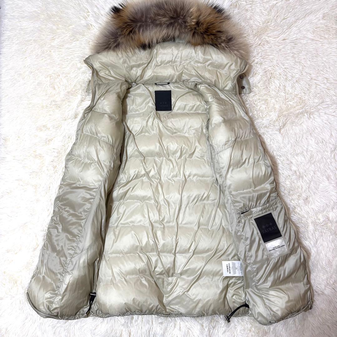 TATRAS サルマ 2022年製 ダウンジャケット ファー Lサイズ 希少色
