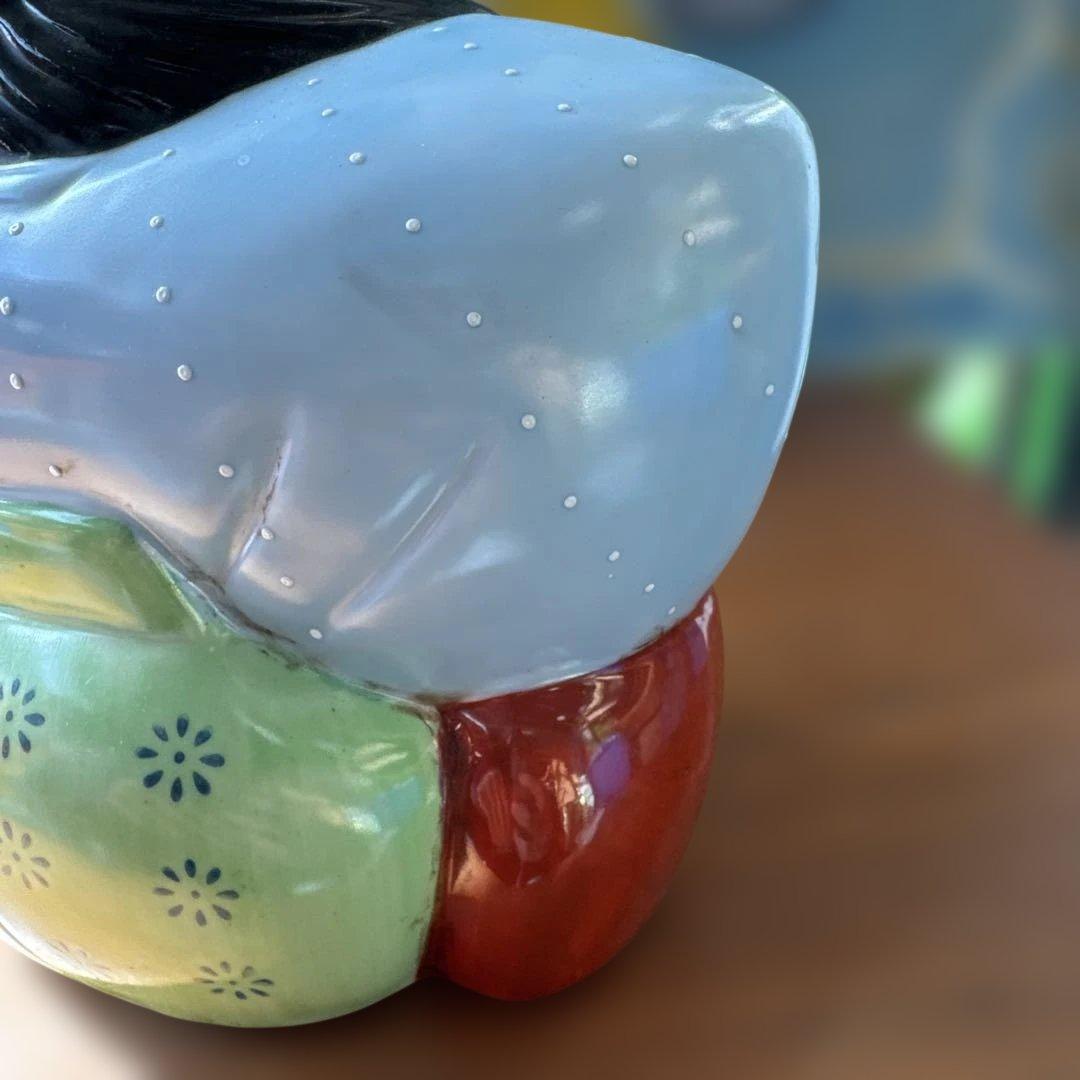 骨董　時代物　縁起物　福助　置物