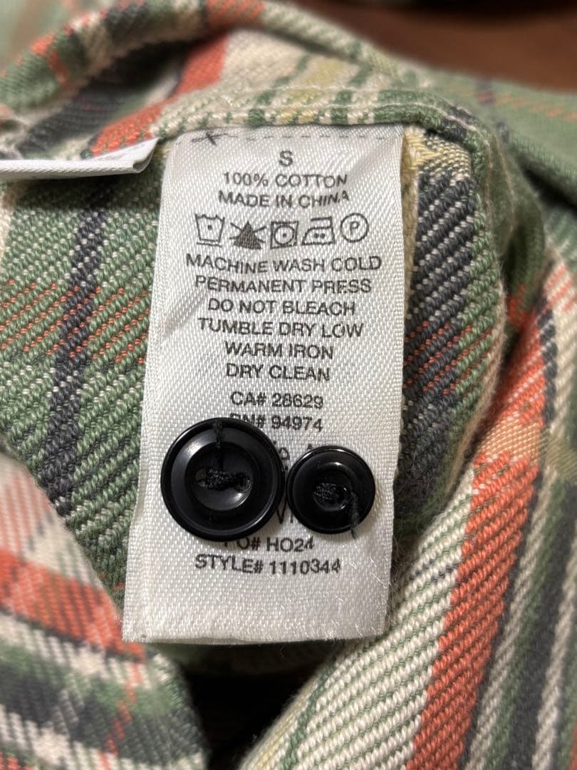 トップス Stussy Dan Washed Cotton Plaid Shirt