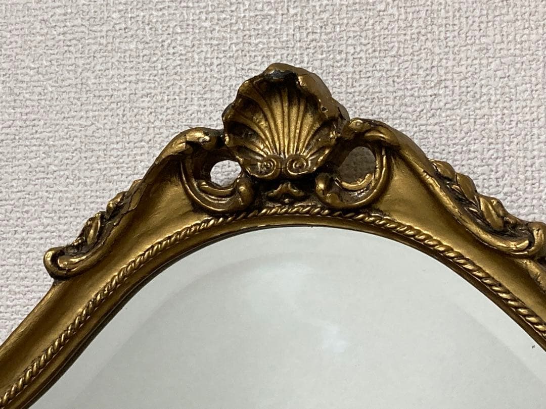 ミラー　壁掛け　アンティーク　鏡
