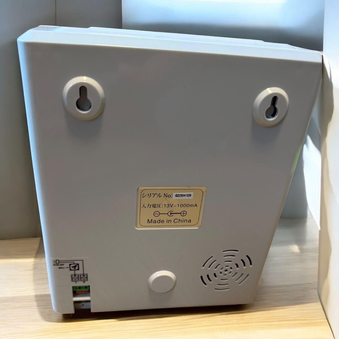 【ほぼ未使用品】　VOICE VT-1000 タイムカードリーダー　タイムカード