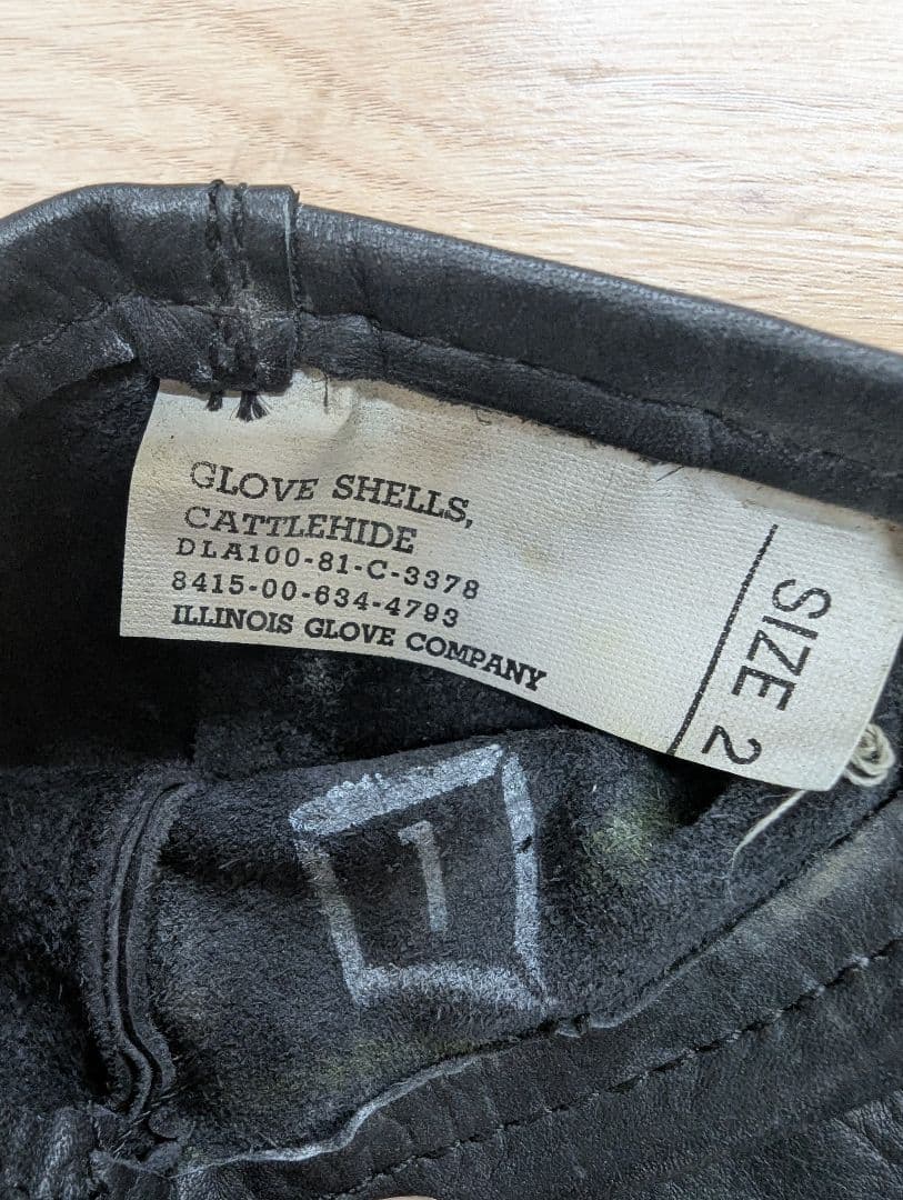 米軍実物 M1949 D3Aグローブ 米軍牛革グローブ 特殊部隊員 未使用新品