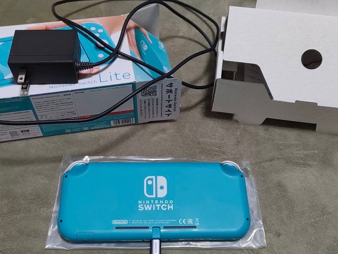 Nintendo Switch Lite ターコイズ　128GBマイクロSD付き