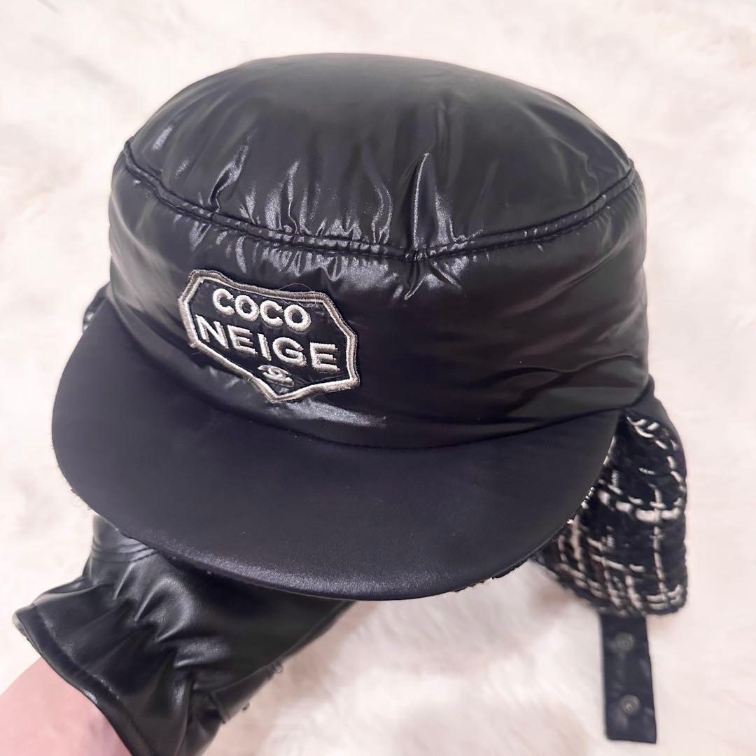 CHANEL ココネージュ 2018 ツイード帽子 未使用