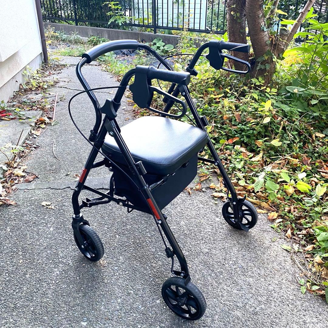 Fkstyle/折りたたみ式/4輪/シルバーカー/座れる