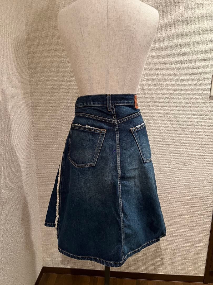 junya watanabe ジュンヤワタナベ　変形デニムスカート