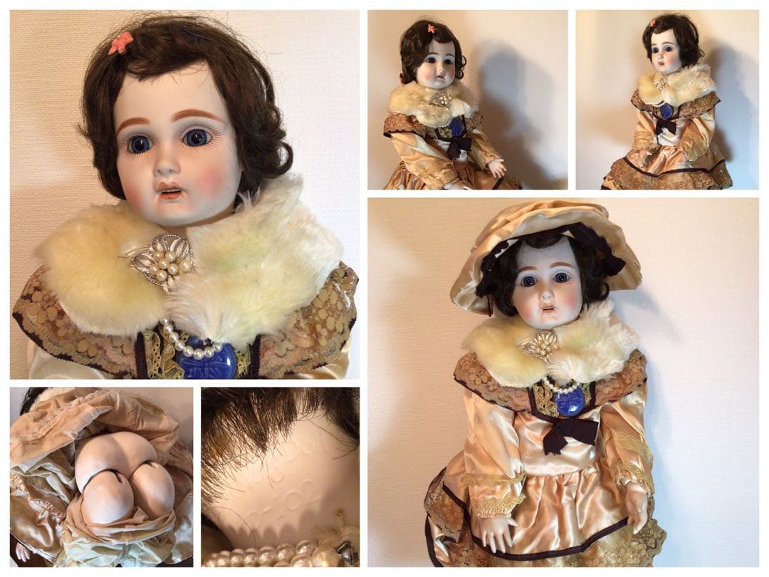 ◉豪華絢爛◉アンティークビスクドール◉ジュモー フランス◉60㎝◉