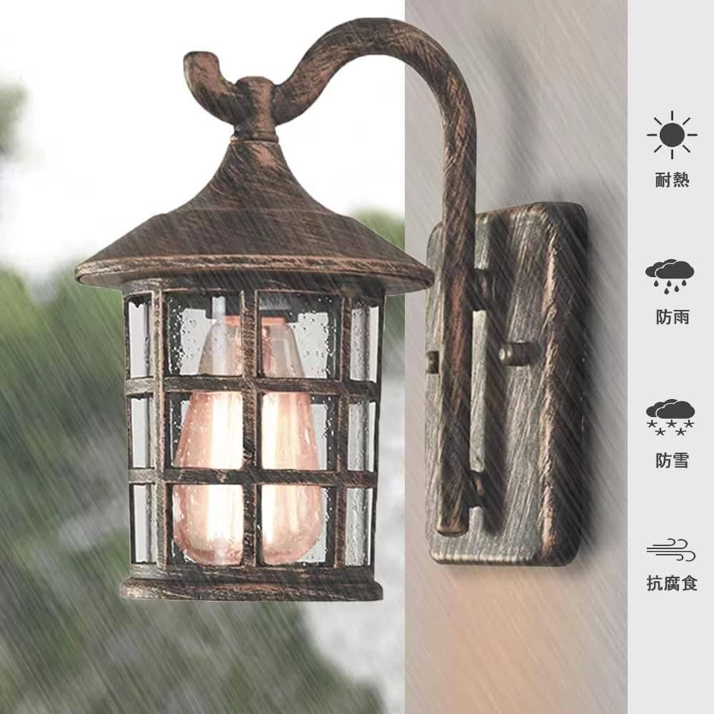 E26口金対応のアンティーク調ブラケットライト