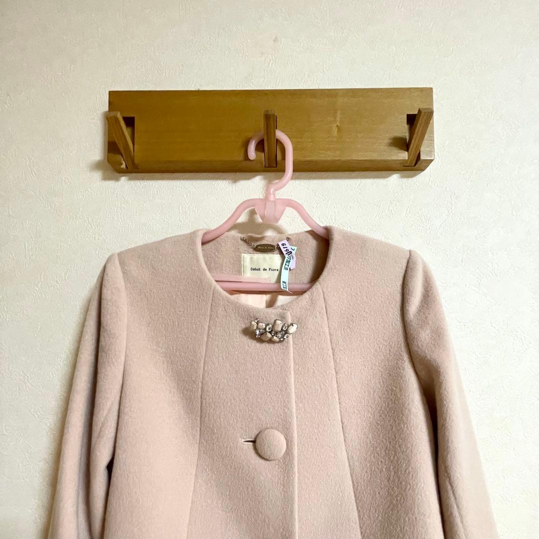 【Debut de Fiore】ノーカラーコートSIZE 36さえこさんコート