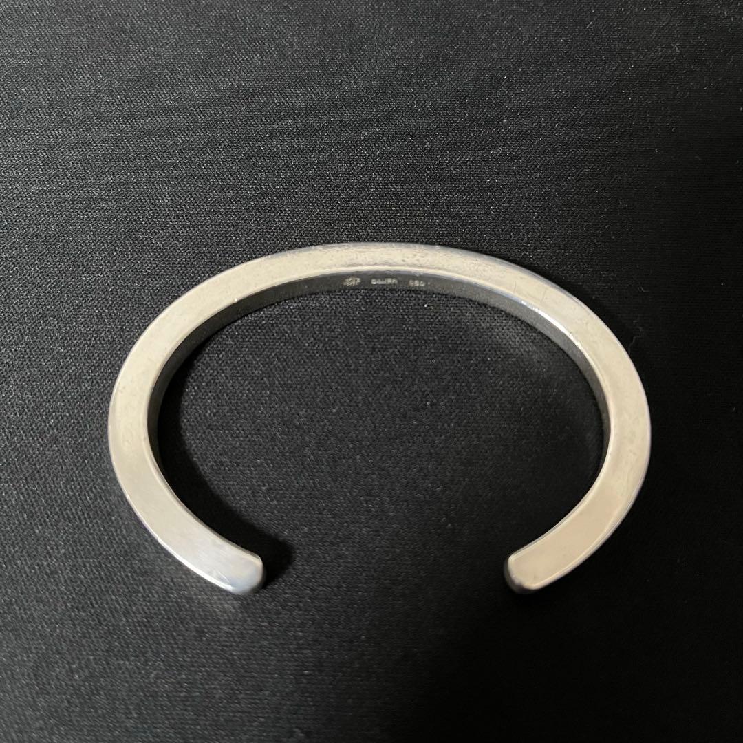 PUERTA DEL SOL/プエルタデルソル/バングル/シルバー950/無地