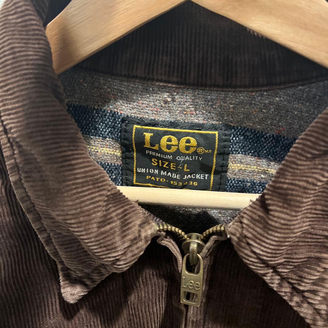 希少❗️70～80s/ジップアップブルゾン/ダメージ有/L/コーデュロイ/BRW