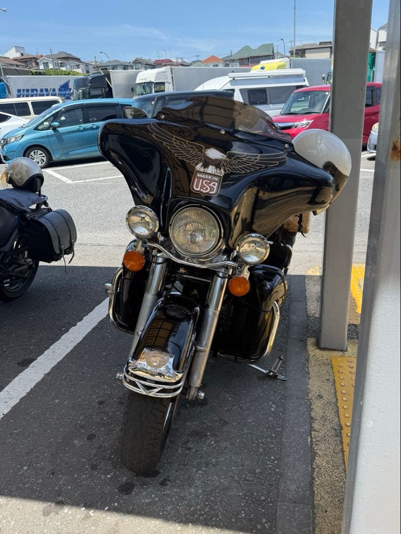 ハーレー　FLHR　ロードキング　ヤッコカウル　オーディオ付【値引可】