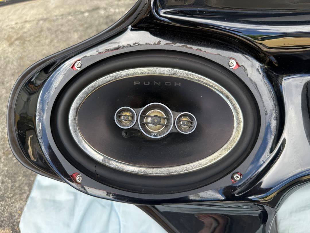 ハーレー　FLHR　ロードキング　ヤッコカウル　オーディオ付【値引可】