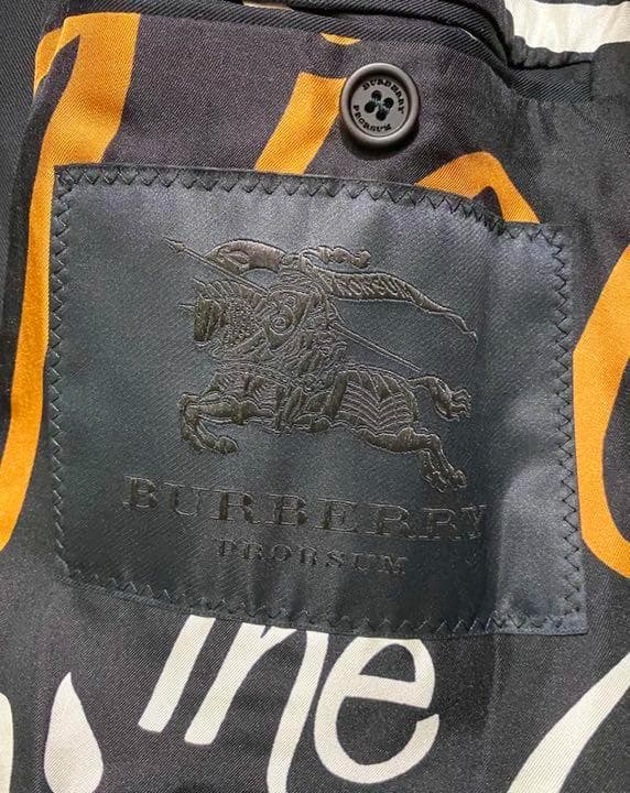 カリグラフィーBURBERRYPRORSUMランウェイ着用トレンチコートPコート