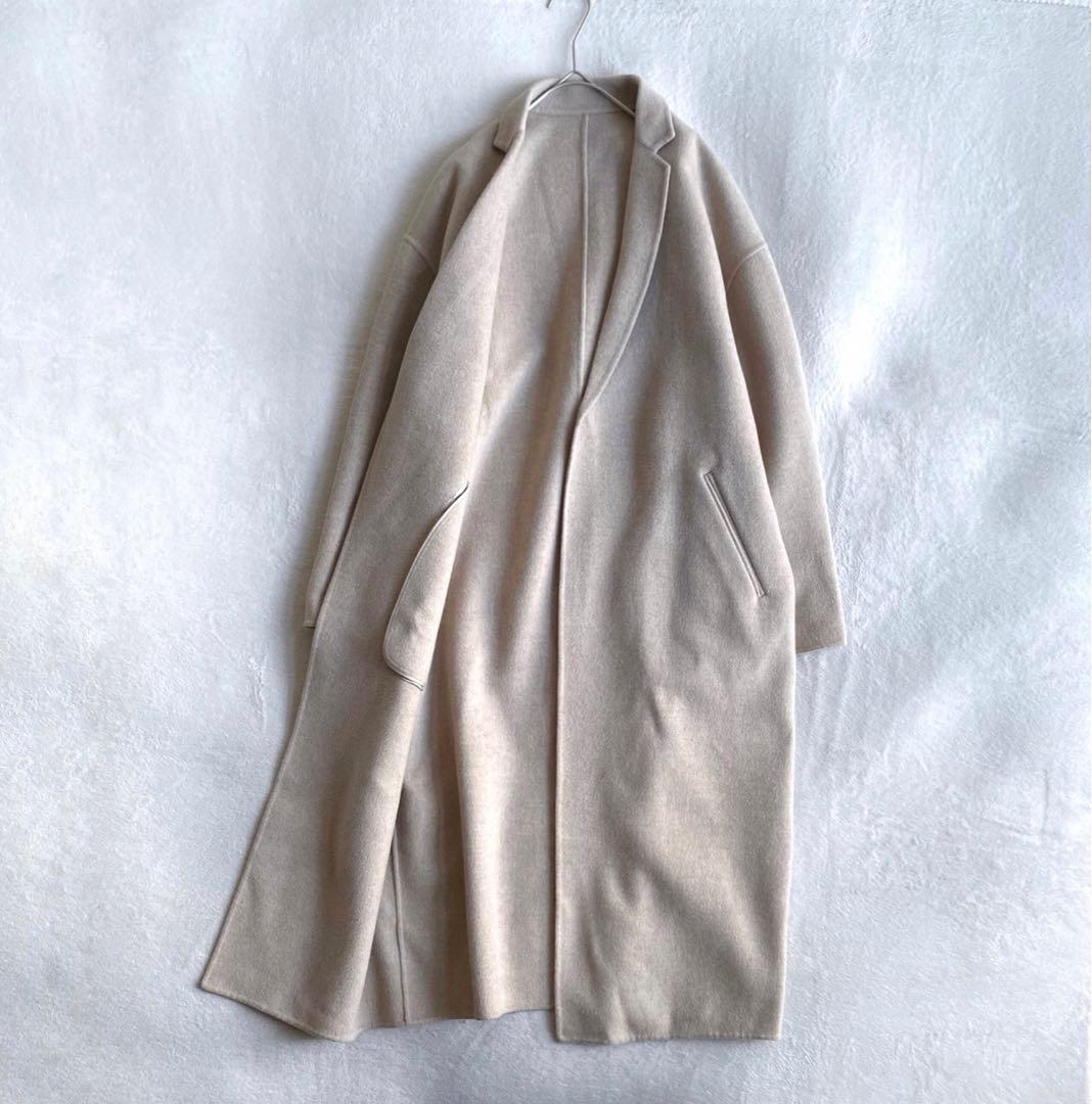 【美品✨】Plage ハミルトンテーラードコート　ダブルフェイス　抜け感　36