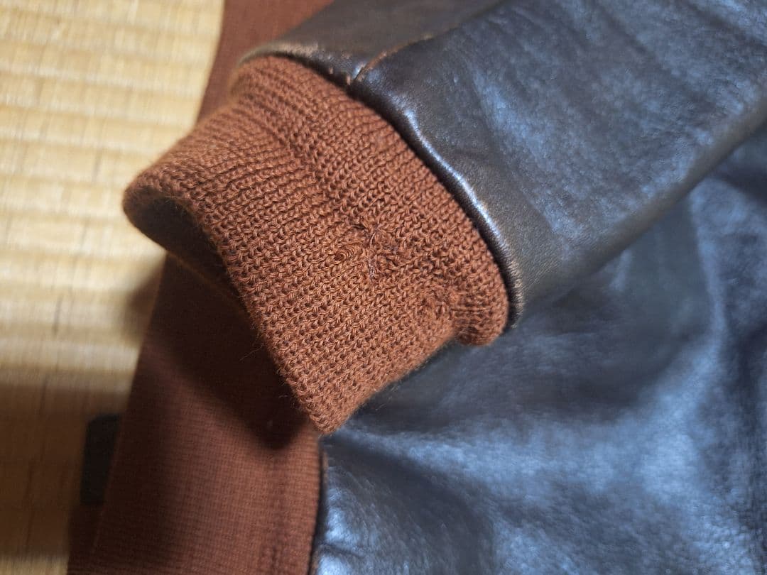S*r様 AERO LEATHER エアロレザー A-2 フライトジャケット 3
