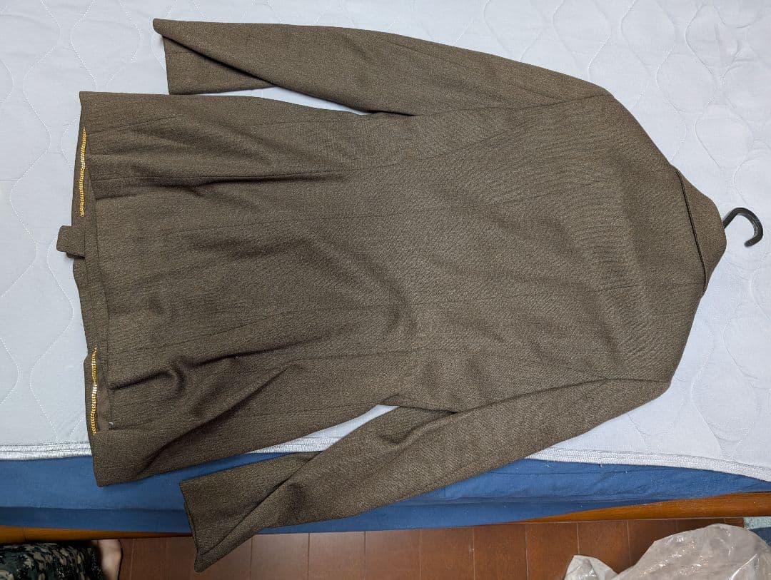 CHANEL ダブルブレストジャケット 38 ブラウン