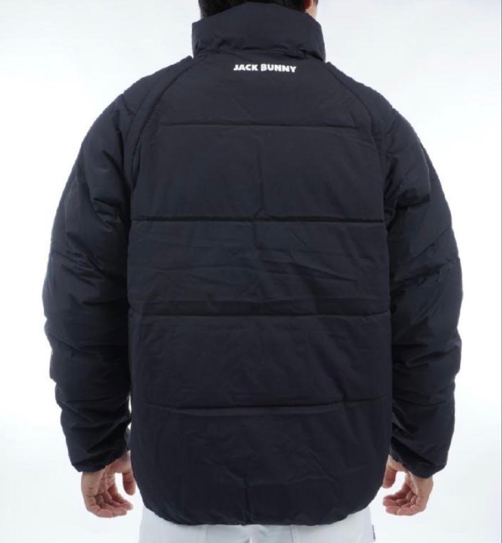 【美品】ジャックバニー ストレッチ 2WAYブルゾン ダウン ベスト サイズ5