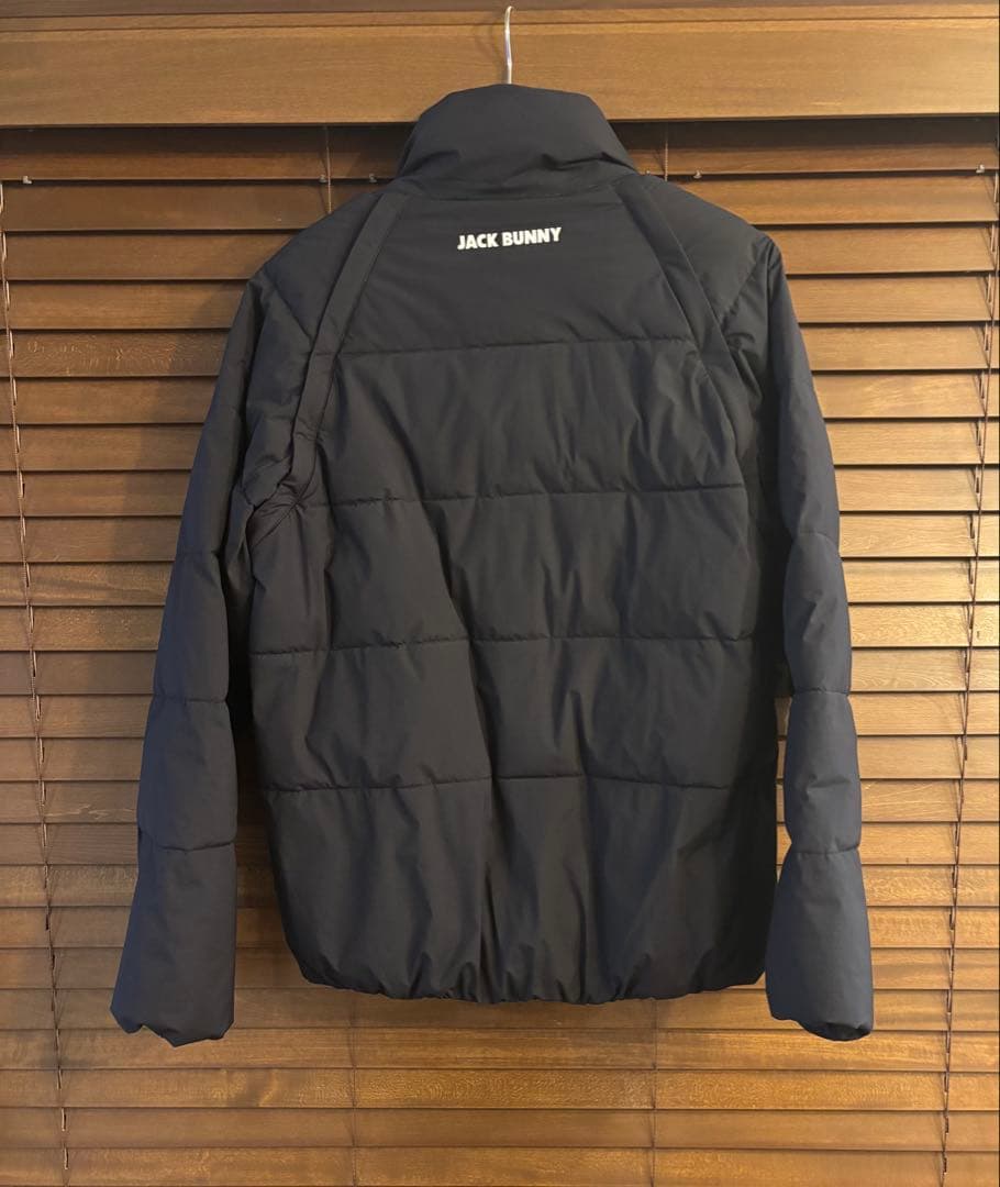 【美品】ジャックバニー ストレッチ 2WAYブルゾン ダウン ベスト サイズ5