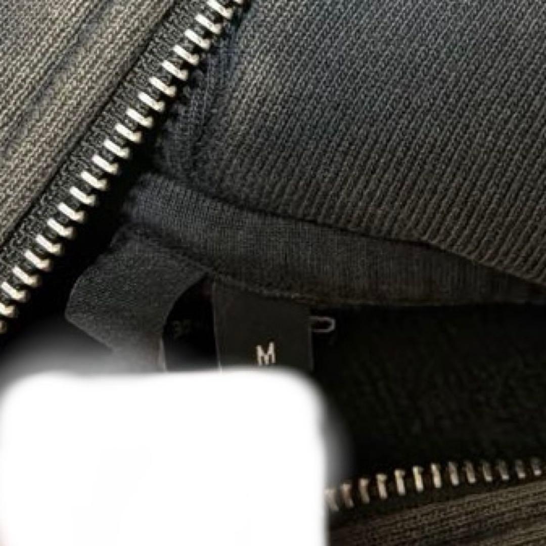 トップス entire studios eternal zip washed black