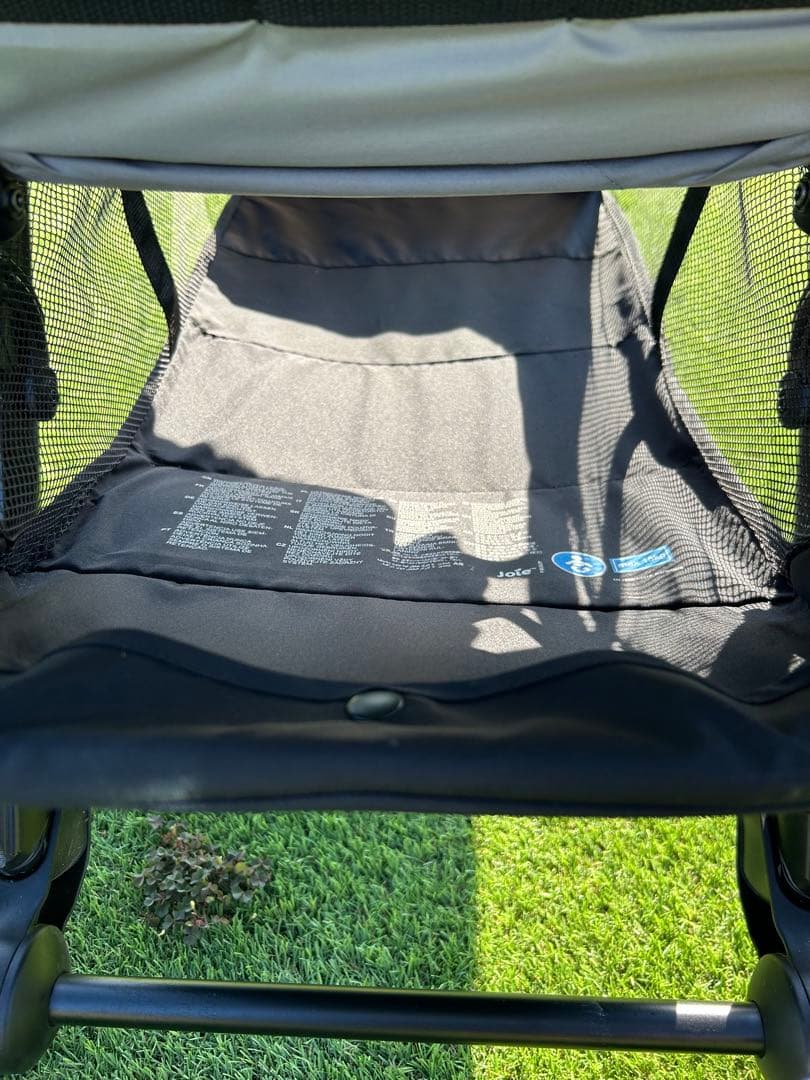 Joie 二人乗りベビーカー　グレー　折りたたみベビーカー