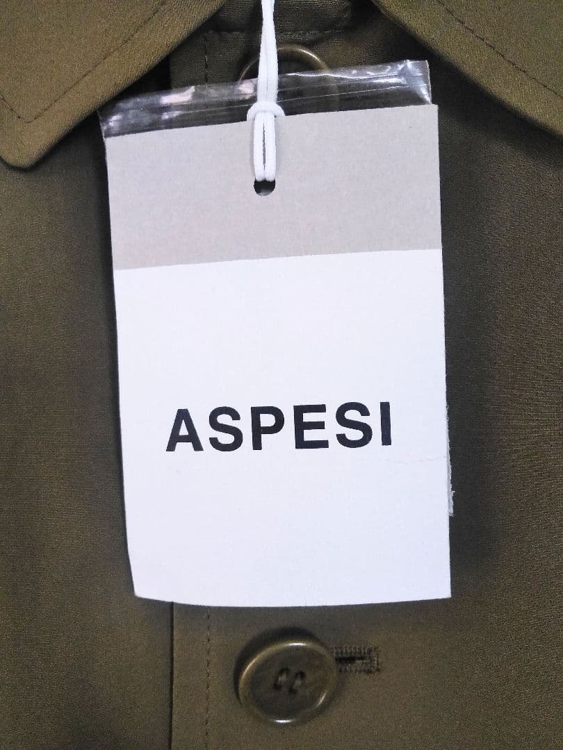 アスペジ ASPESI ステンカラーコート