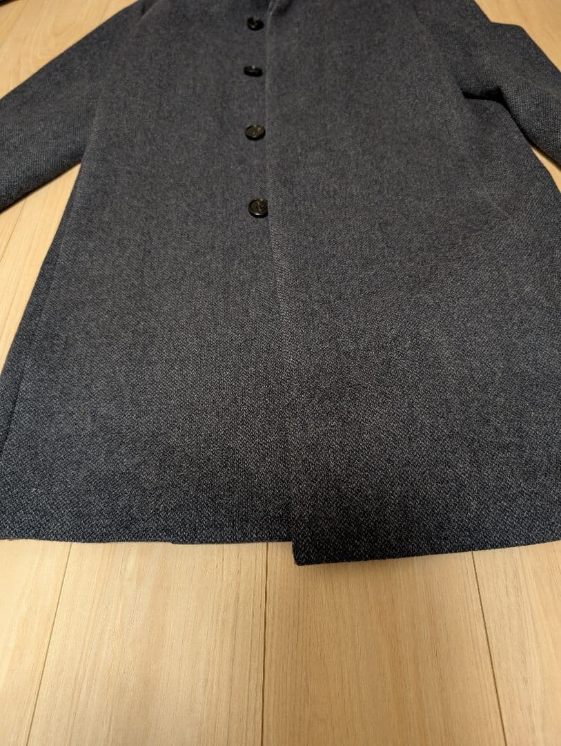 【スー太】Theory ステンカラーコート ネイビーS