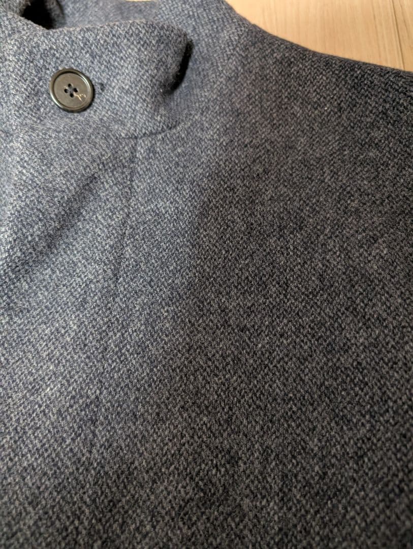 【スー太】Theory ステンカラーコート ネイビーS