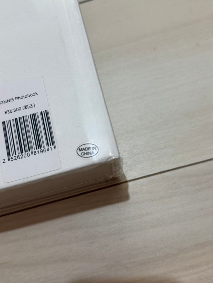 JENNIE Photobook 写真集と購入証明書セット※しおりは付きません