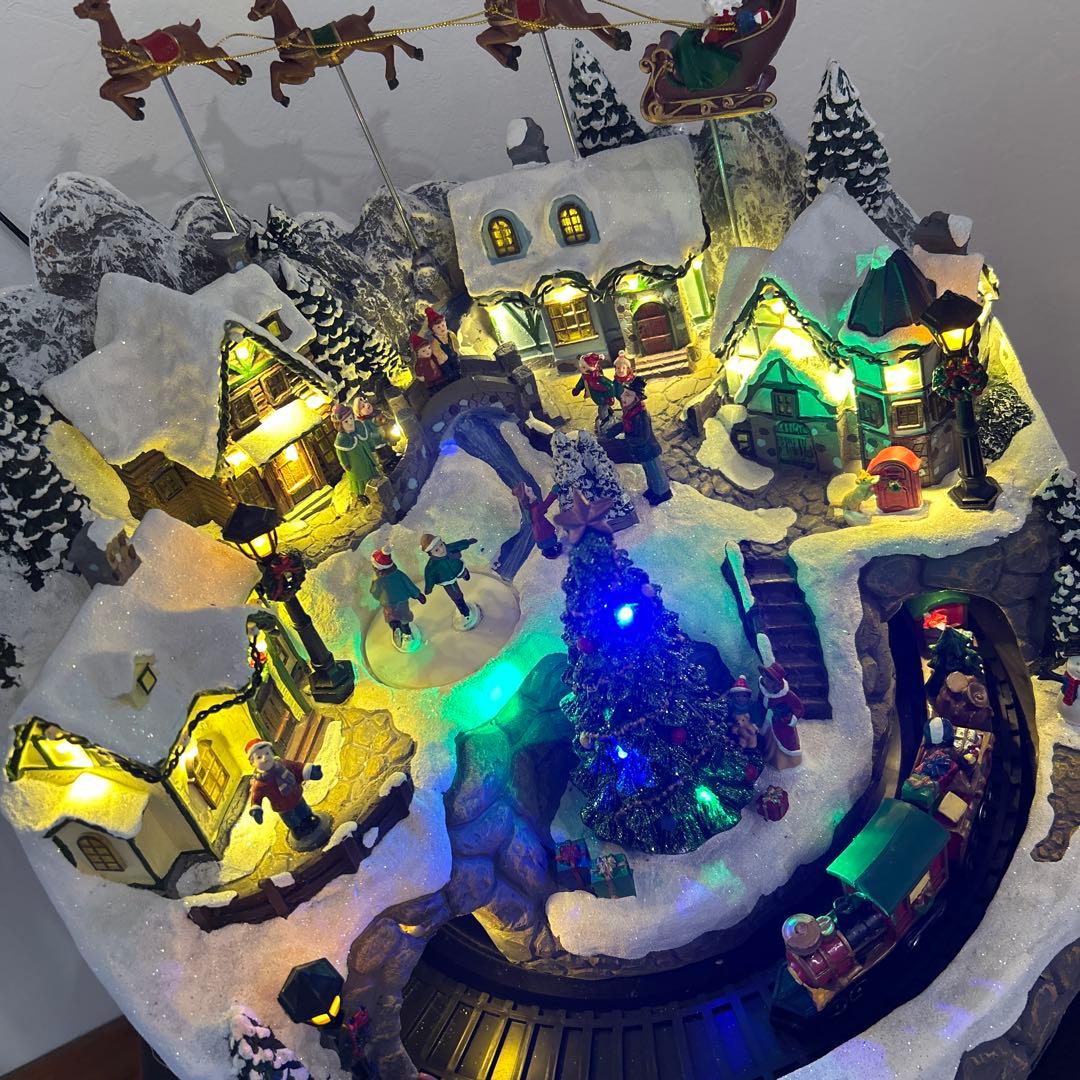 クリスマスビレッジ LEDライト付き