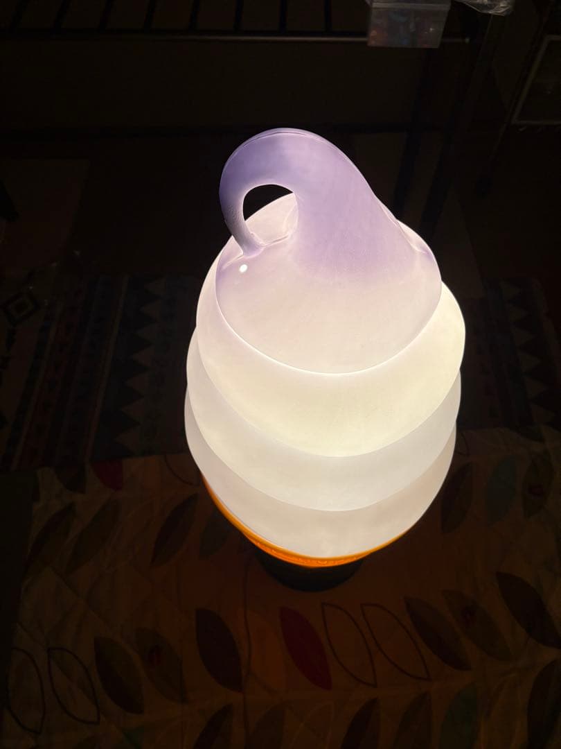 ソフトクリーム型ライト　 ニッセイ　日世 ランプ　 照明 看板